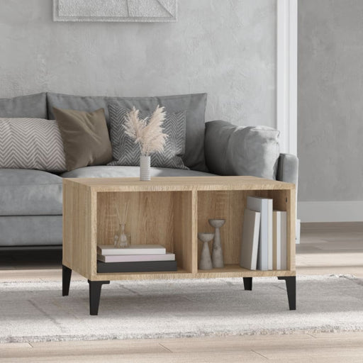 Coffee Table Sonoma Oak 60x50x36.5 Cm Engineered Wood Nxobtk