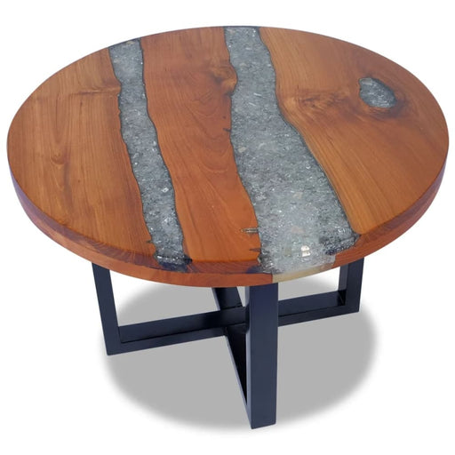 Coffee Table Teak Resin 60 Cm Xatall