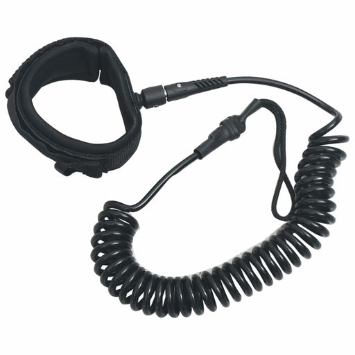 Sup Coiled Leash Black 10 Inch Kxxbp