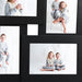 Collage Photo Frame For 4x(13x18 Cm) Picture Black Mdf