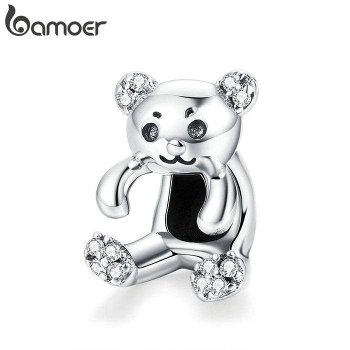 Zoo Collection Koala Panda Bear Charm Sterling Silver 925