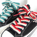 Colourblock Sneakers Quality 1.5cm Widen Flat Br& Cotton