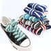 Colourblock Sneakers Quality 1.5cm Widen Flat Br& Cotton