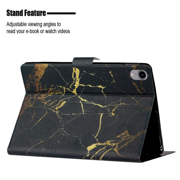 Coloured Drawing Pattern Flip Leather Smart Tablet Case