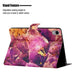 Coloured Drawing Pattern Flip Leather Smart Tablet Case