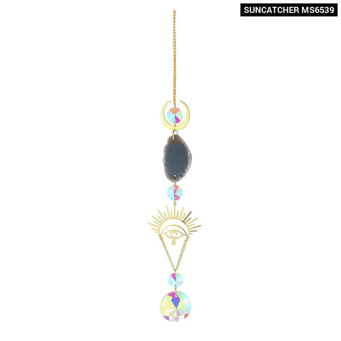 Colourful Agate Sun Catcher For Garden Or Home