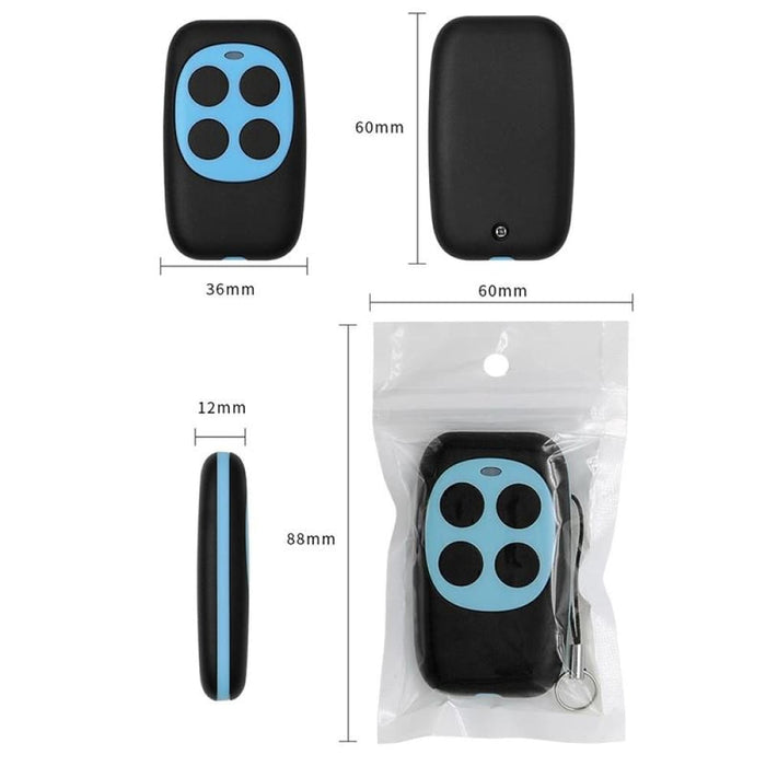 Colourful Four-key Copying Remote Garage Door Gate Wireless