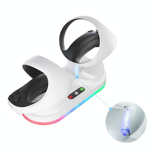 Colourful Light Charging Dock For Ps Vr2 Controller