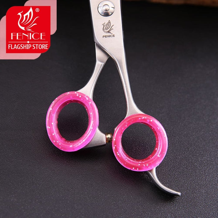 Colourful Silicon Rubber Grooming Scissors Ring Durable