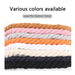 Colourful 1cm Thicker Cotton Running Sneakers Shoe Laces