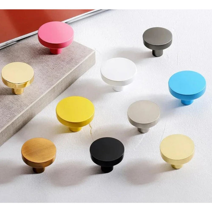 Colourful Zinc Alloy Cabinet Knobs For Kids Room