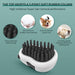 Comfortable Soft Rubber Scrubber Bathing Brush For Long