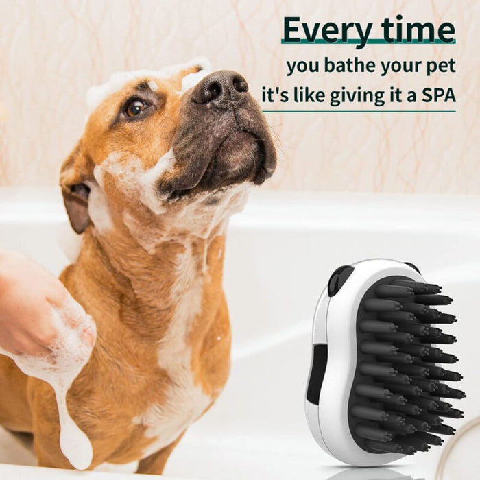 Comfortable Soft Rubber Scrubber Bathing Brush For Long