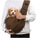 Comfortable Wide Shoulder Strap Secure Hook Pet Carrier