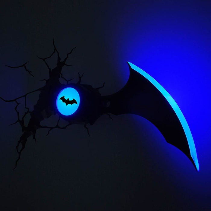 Nz Local Stock- Dc Comics Batarang 3d Deco Light