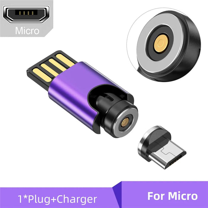 Compact With 540 Degree Magnetic Usb c Converter For Iphone