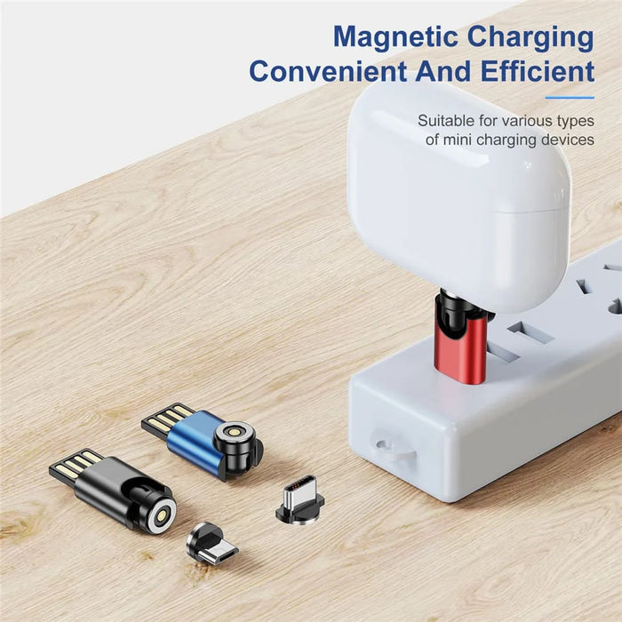 Compact With 540 Degree Magnetic Usb c Converter For Iphone