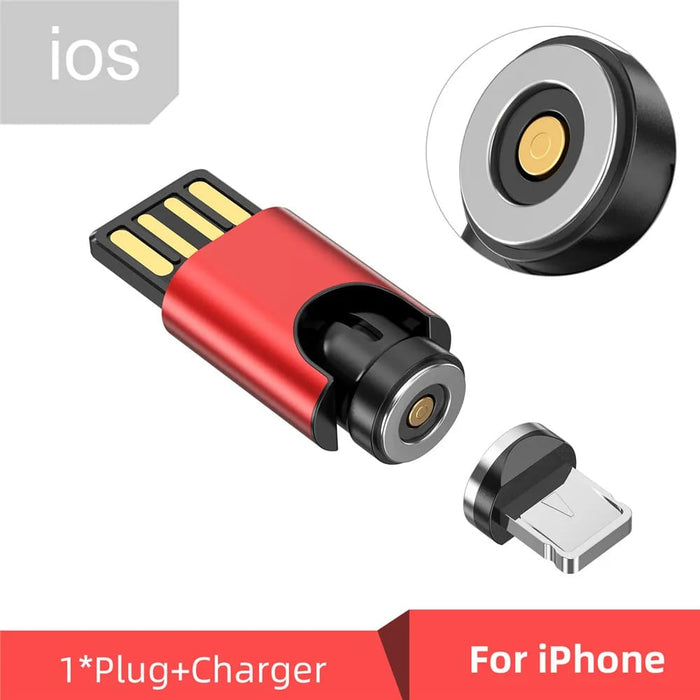 Compact With 540 Degree Magnetic Usb c Converter For Iphone