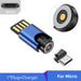 Compact With 540 Degree Magnetic Usb c Converter For Iphone