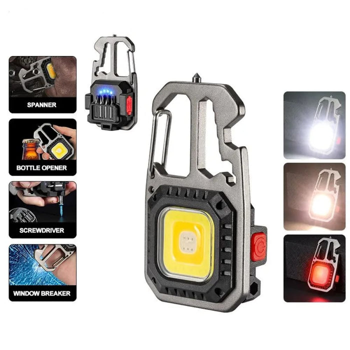 Compact Led Keychain Flashlight Powerful And Portable