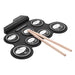 Compact Size Usb Roll-up Silicon Drum Set Digital