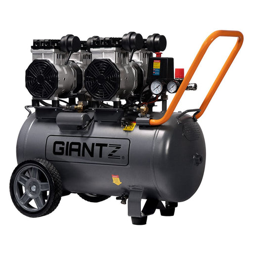 50l Air Compressor 3.0hp Oil-free Quiet Electric Portable