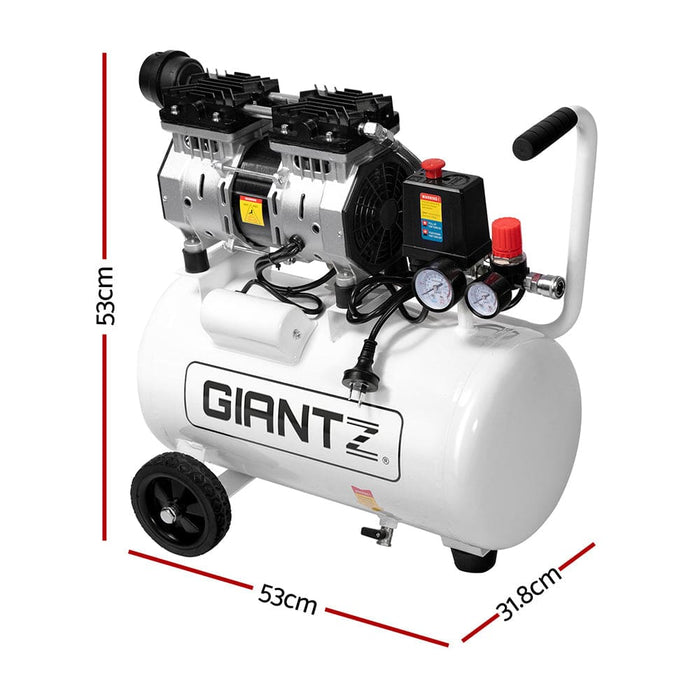 24l Air Compressor 40 L/min 115psi Oil-free Electric