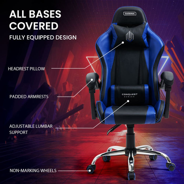 Conquest Series Reclining Gaming Ergonomic Office Chair