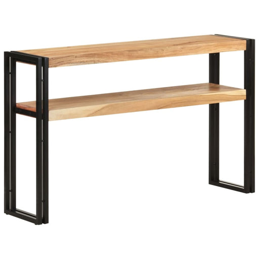 Console Table 120x30x75 Cm Solid Acacia Wood Txoobb