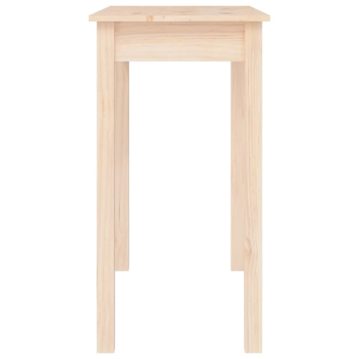 Console Table 80x40x75 Cm Solid Wood Pine Noaxaa