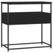 Console Table Black 75x40x75 Cm Engineered Wood Ntaopp