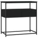 Console Table Black 75x40x75 Cm Engineered Wood Ntaopp