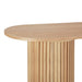 Console Table Oval 115cm Pine Blake