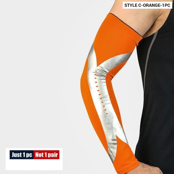 1pc Cooling Sun Protection Arm Sleeves For Cycling