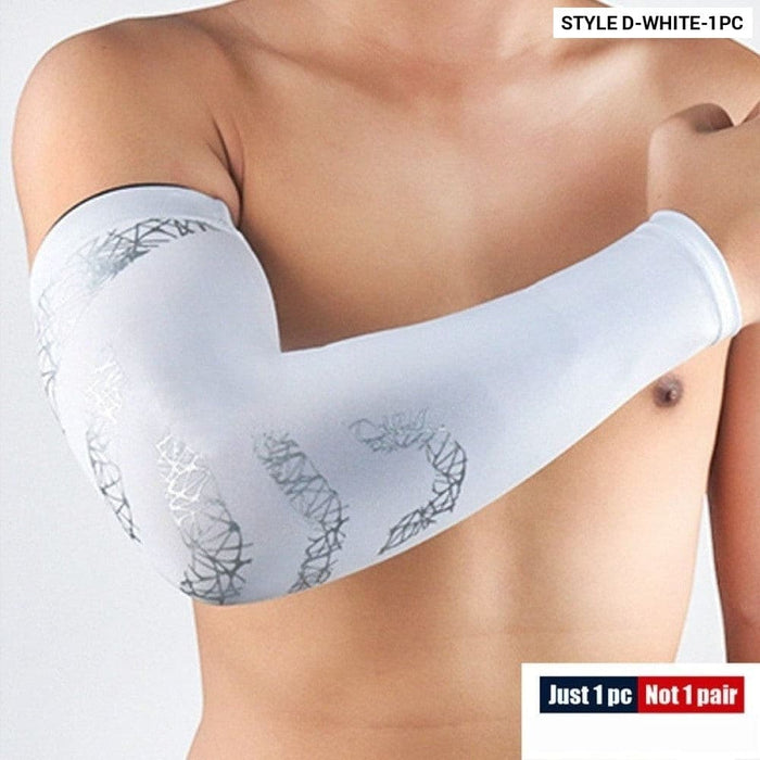 1pc Cooling Sun Protection Arm Sleeves For Cycling