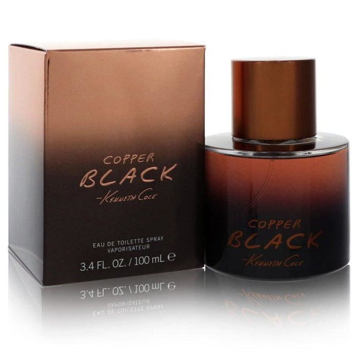 Copper Black Edt Spray By Kenneth Cole For Men - 100 Ml