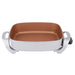 Copper Electric Fry Pan For Cooking 9.1l Capacity Non-stick