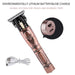 T9 Cordless Barber Shop Hair Clipper Men All Metal 0mm