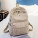 Corduroy School Backpack For Girls And Women