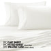 Cotton Microfibre 1000tc 4pc King Sheet Set - White