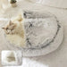 Cozy Round Pet Bed With Cover