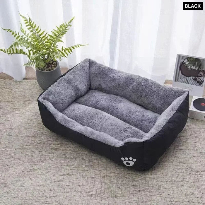 Cozy Waterproof Pet Bed For Cats And Dogs