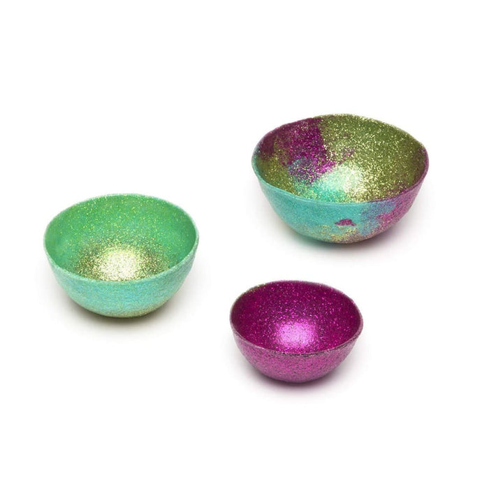 Nz Local Stock- Craft-tastic Mini Glitter Bowls Kit