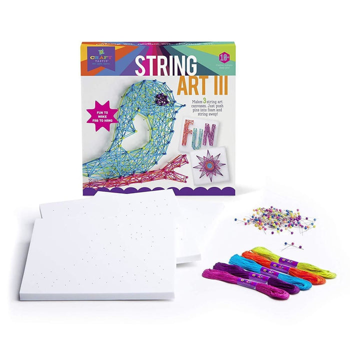 Nz Local Stock- Craft-tastic String Art Iii Kit Bird