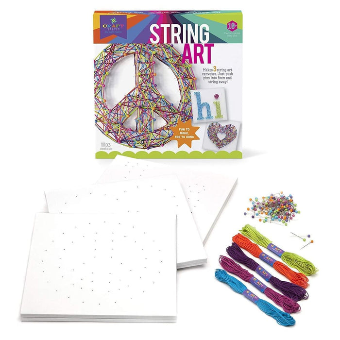 Nz Local Stock- Craft-tastic String Art Kit | Peace