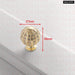 Crystal Diamond Cabinet Handles For Wardrobe And Drawers