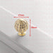 Crystal Diamond Cabinet Handles For Wardrobe And Drawers