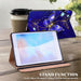 Crystal Texture Painted Leather Tablet Case