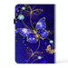 Crystal Texture Painted Leather Tablet Case