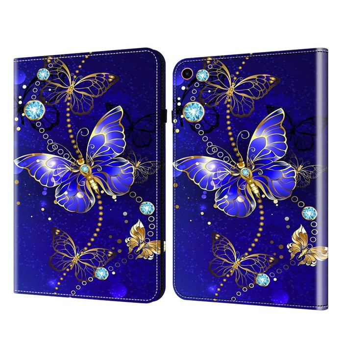 Crystal Texture Painted Leather Tablet Case